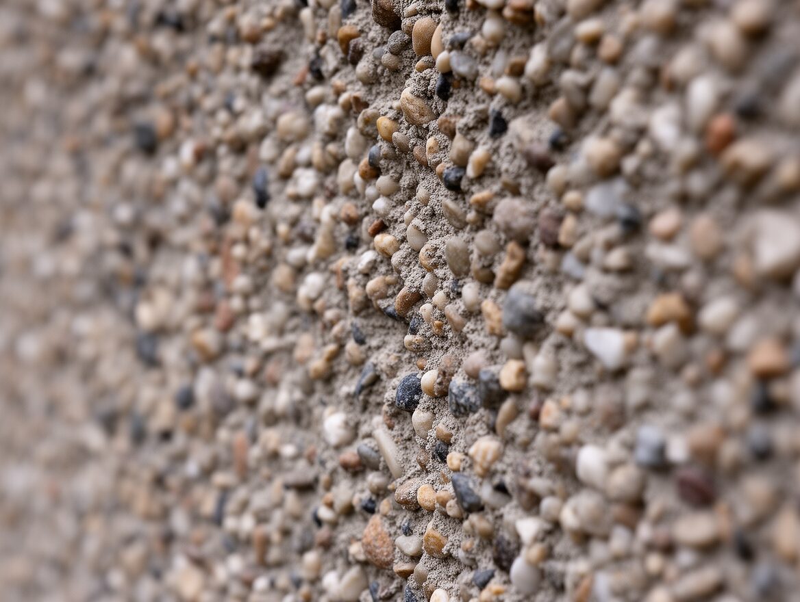 Pebbledashing